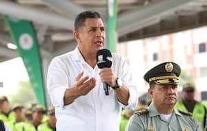 El alcalde de Cali, Jorge Iván Ospina.