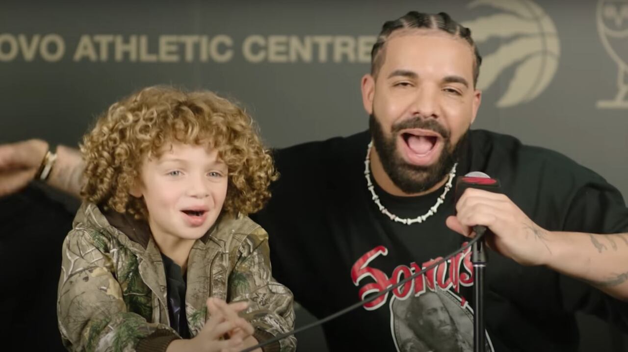 Drake aparece en el video musical de su hijo