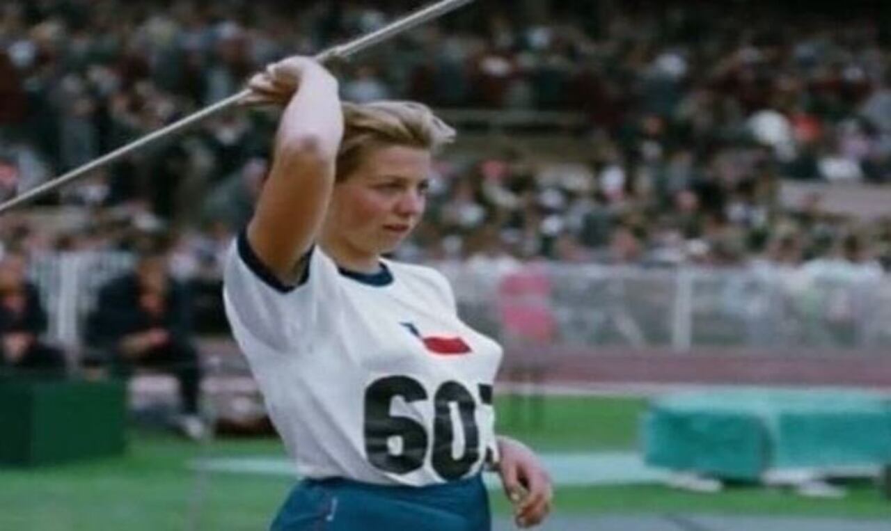 Marlene Ahrens, en los Juegos Olímpicos de 1956.