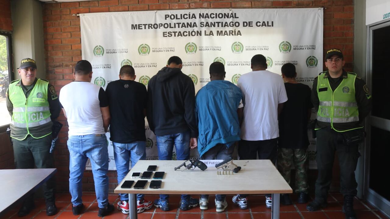 Integrantes de banda delictiva fueron capturados en medio de persecución policial.