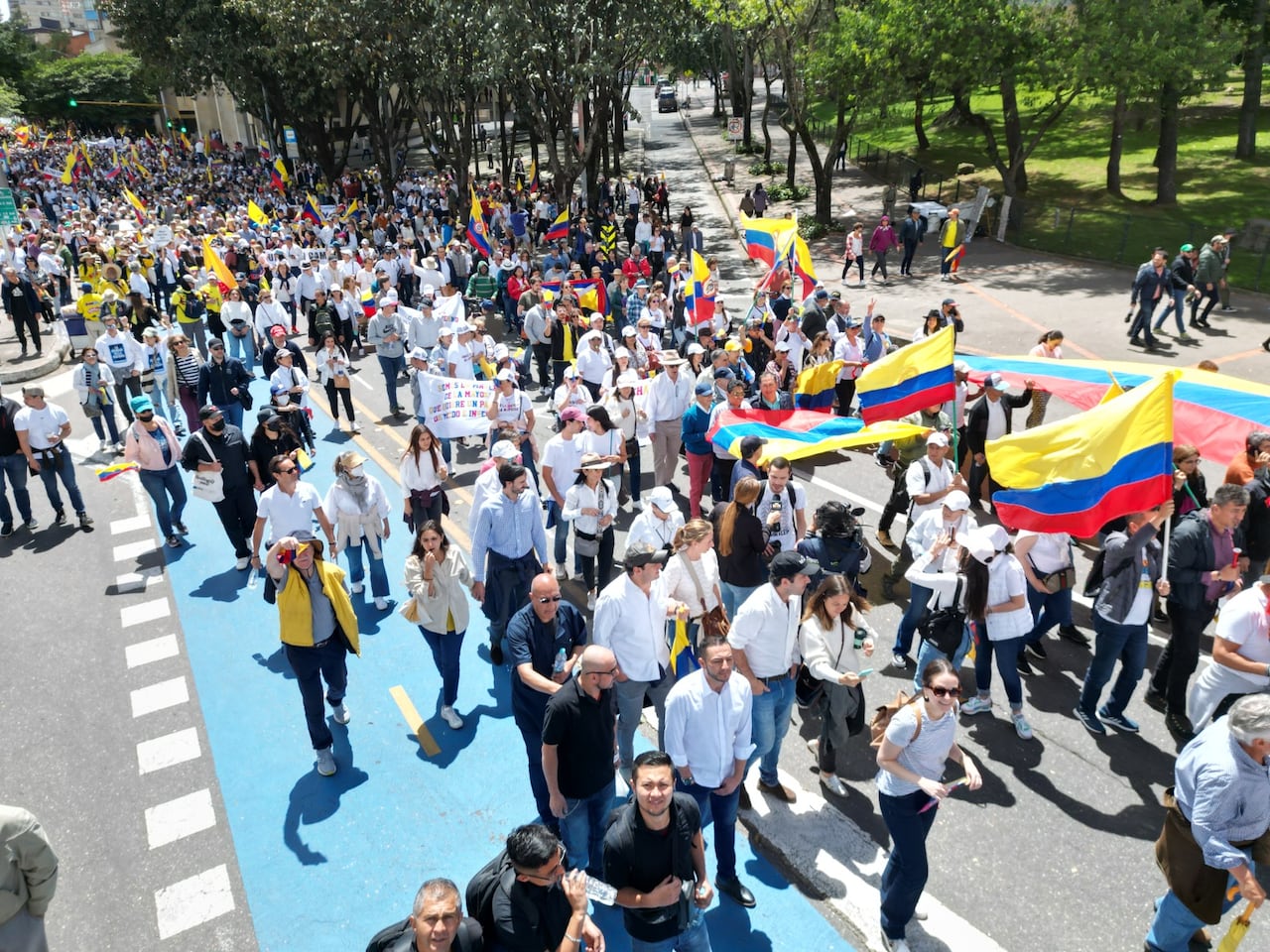 Marcha de la Mayoría este 20 de junio Bogotá