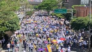 Marchas en Medellín - 20 de Junio