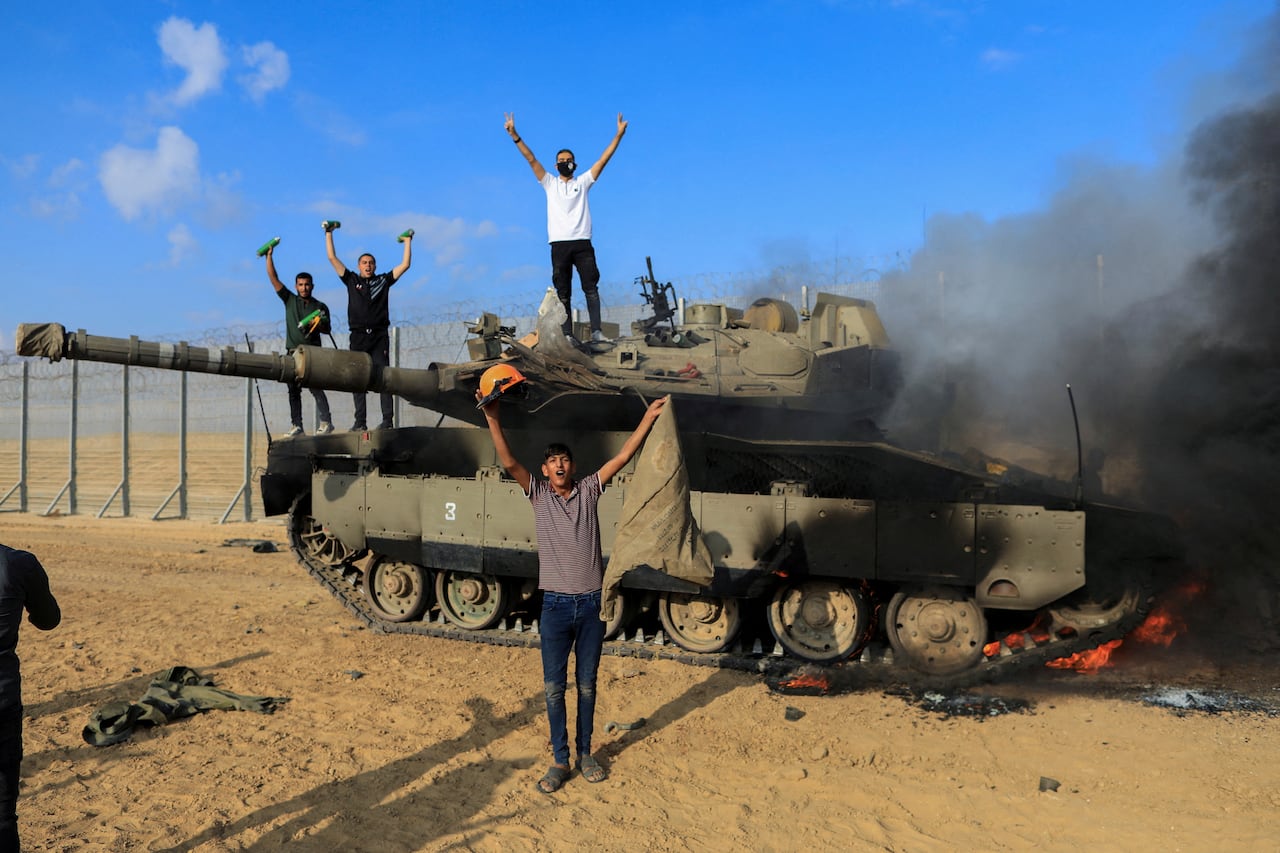Los últimos actos de violencia entre militantes palestinos e Israel en imágenes
