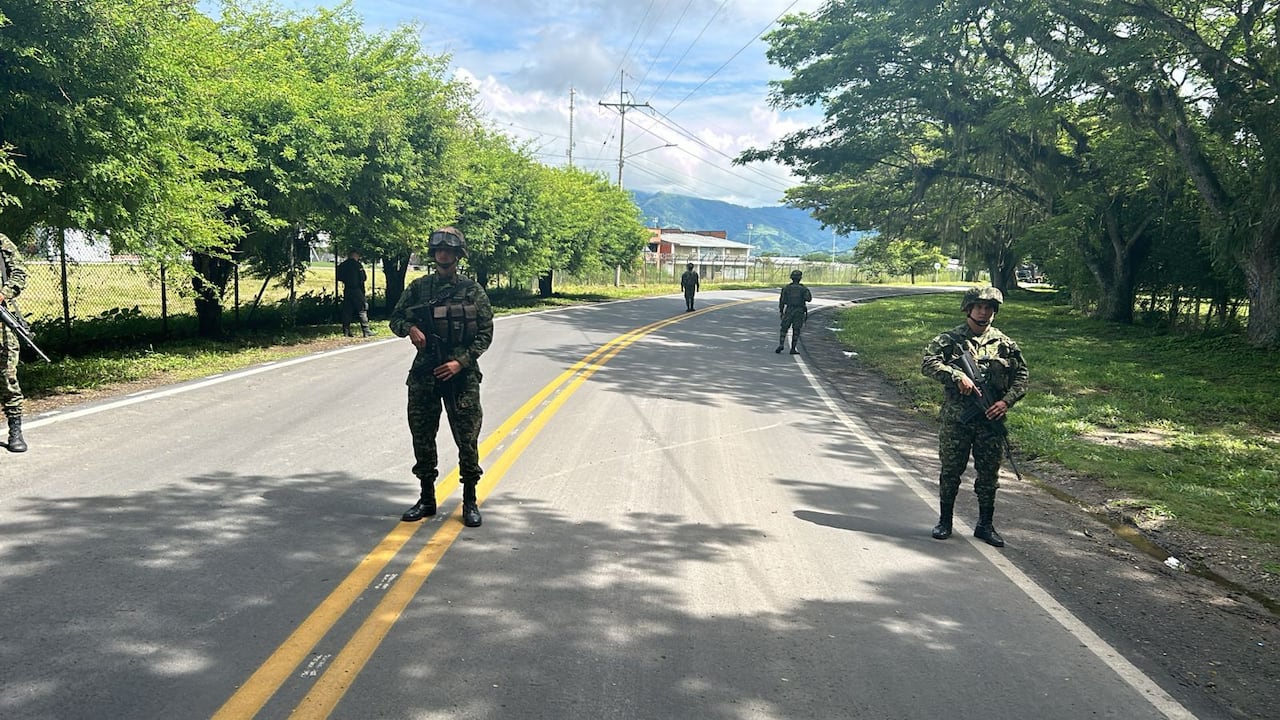 Zona donde el Ejército Nacional detuvo atentado terrorista en Valle del Cauca.