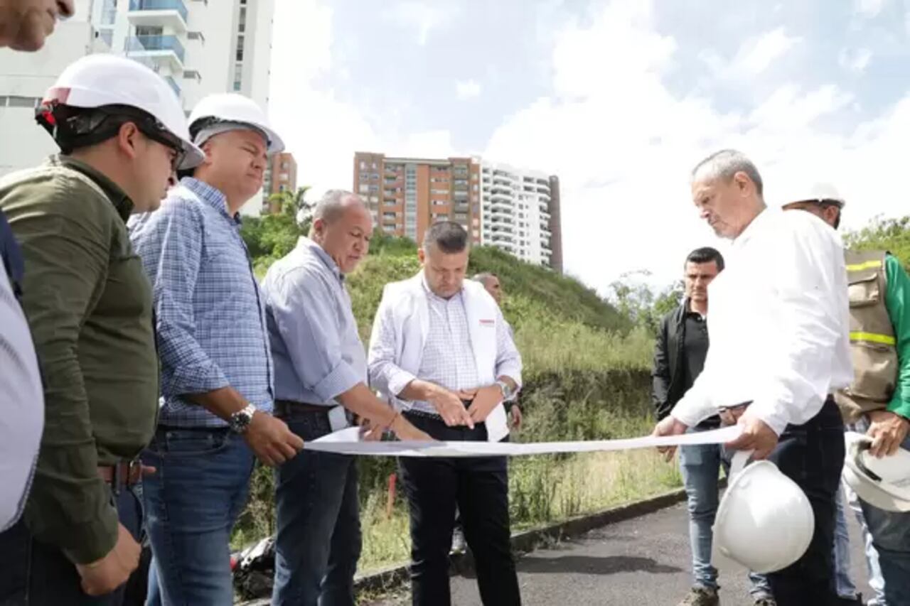 Avanza la construcción de obras viales en la ciudad de Pereira