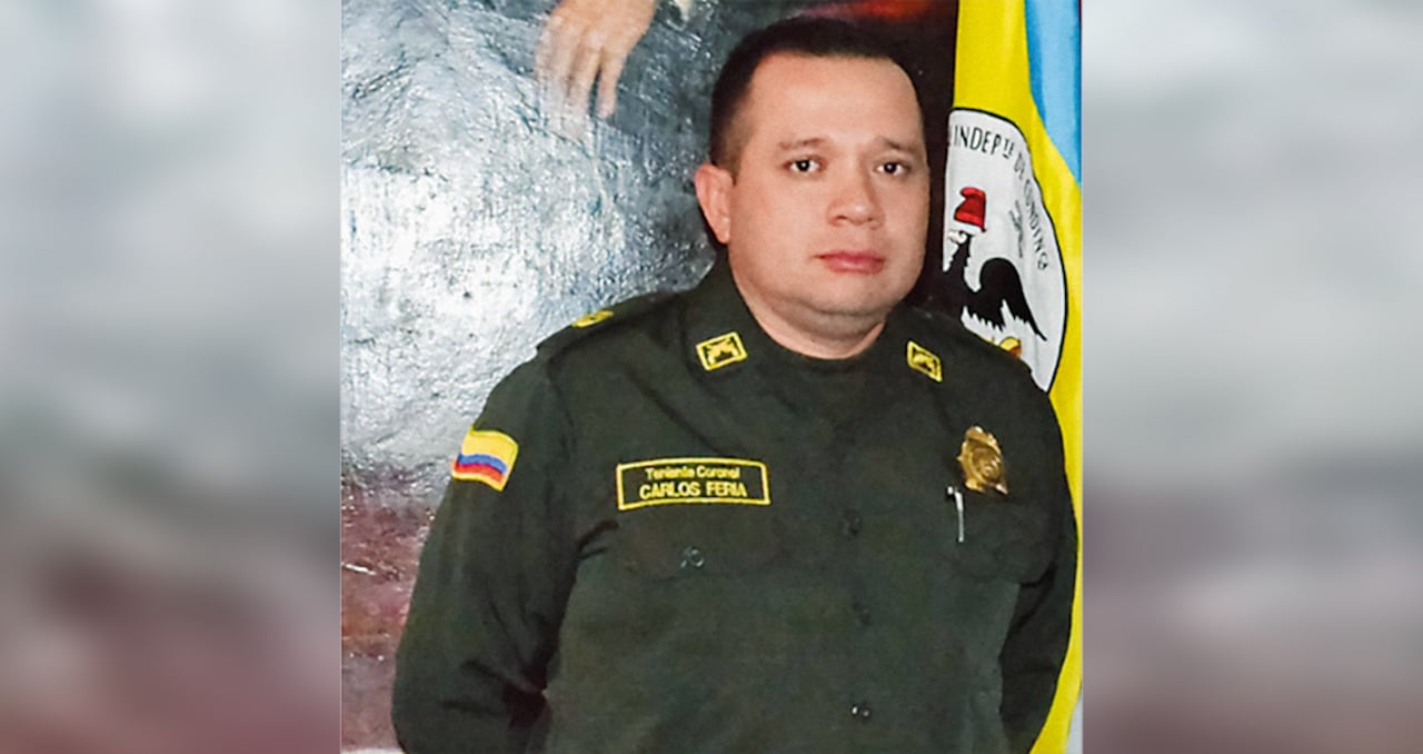 Carlos Feria Coronel de la Policía 