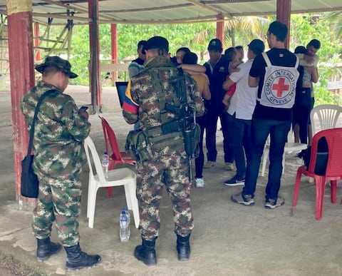 Dos personas fueron liberadas en el Cauca