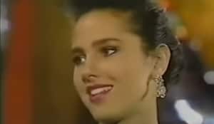 Virreina de Miss Universo en 1992.