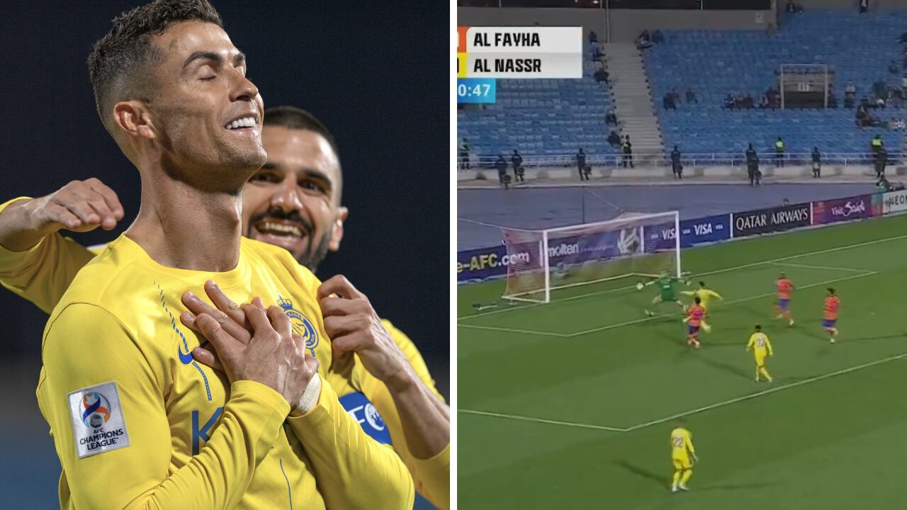 Cristiano Ronaldo marcó el primer gol del 2024 con Al-Nassr