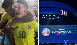 Selección Colombia estará en el grupo D en la Copa América 2024