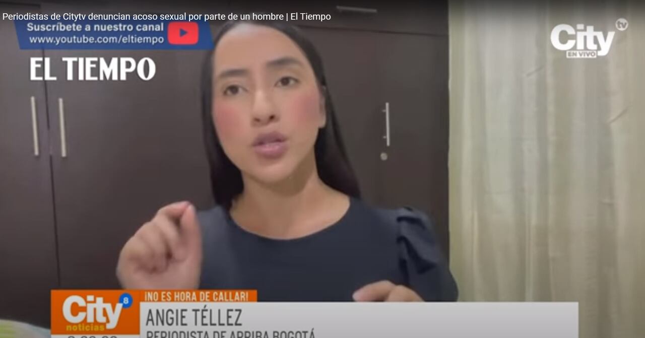 "Este es el mismo acosador de mi compañera Angie Téllez. Que en repetidas ocasiones nos ha enviado videos", escribió en su cuenta de X, recordando que ya había denunciado lo sucedido en marzo del 2023.