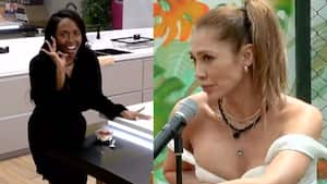 Karen Sevillano y Martha Isabel Bolaños en La casa de los famosos Colombia
