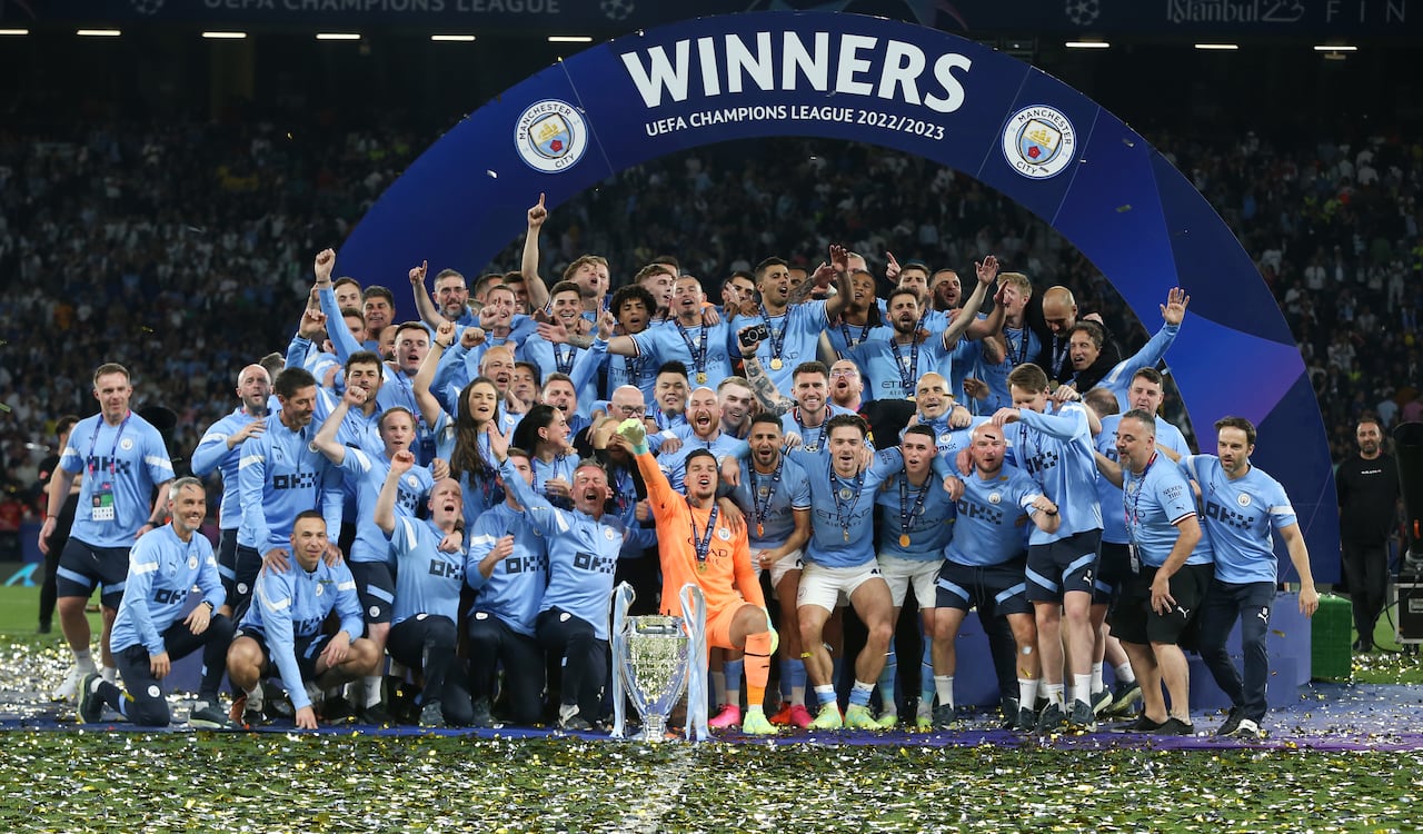 Manchester City se ganó su lugar en el Mundial de Clubes tras ganar la Champions League 22-23.