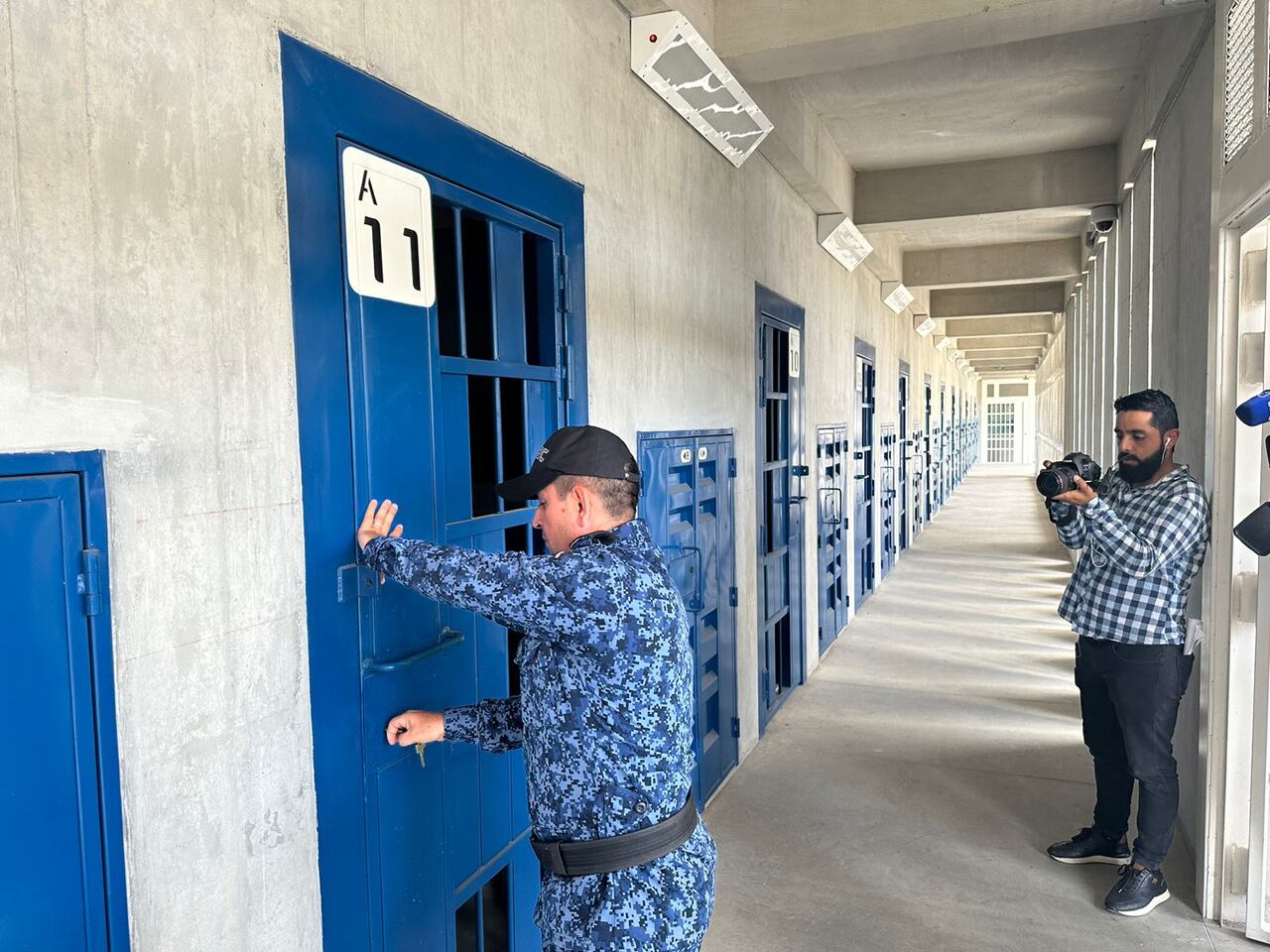 El Instituto Nacional Penitenciario y Carcelario –INPEC- nuevo pabellón de máxima seguridad de Girón, Santander.