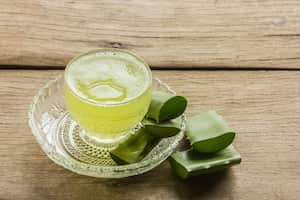 El jugo de aloe vera se suele preparar sin ningún aditivo. Getty Images.