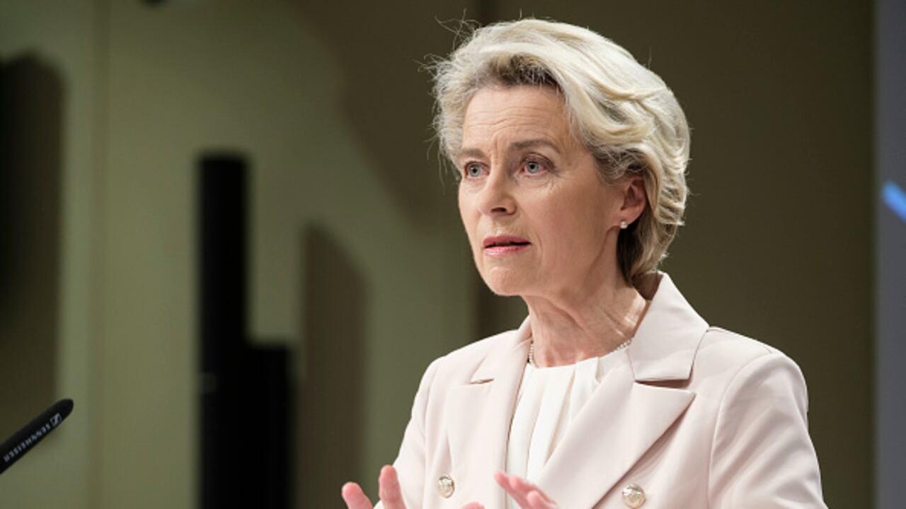 Ursula von der Leyen, presidenta de la Comisión Europea.