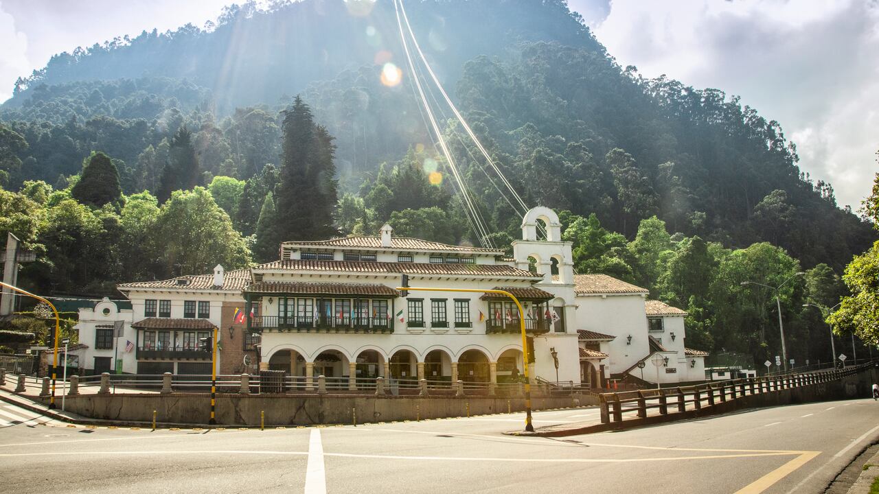 Monserrate, cerro icono de la capital colombiana.