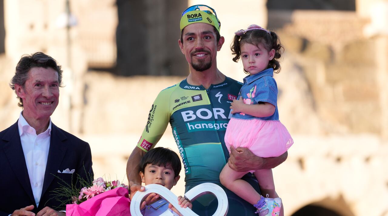 Ranking UCI para los colombianos tras el Giro de Italia Daniel