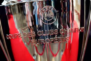 El trofeo de la Champions League también hizo presencia en Mónaco.