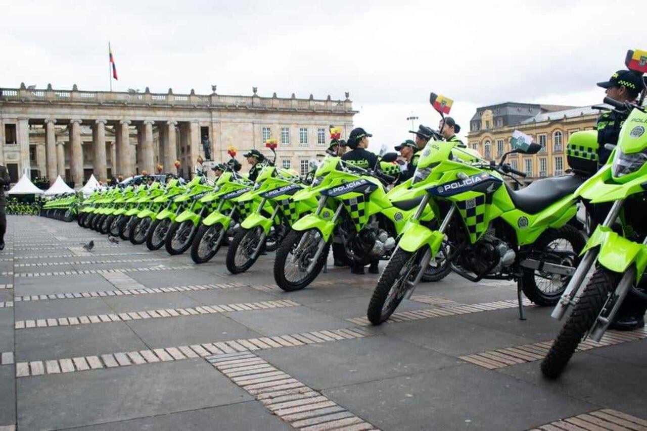 El contrato era para adquirir motos eléctricas para la Policía Metropolitana de Bogotá. Imagen de referencia.