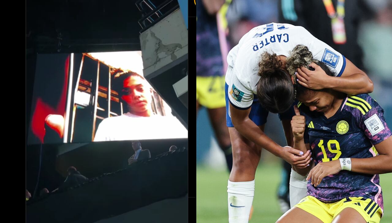 Jorelyn Carabalí y el sentido homenaje en el evento de la Selección Colombia.