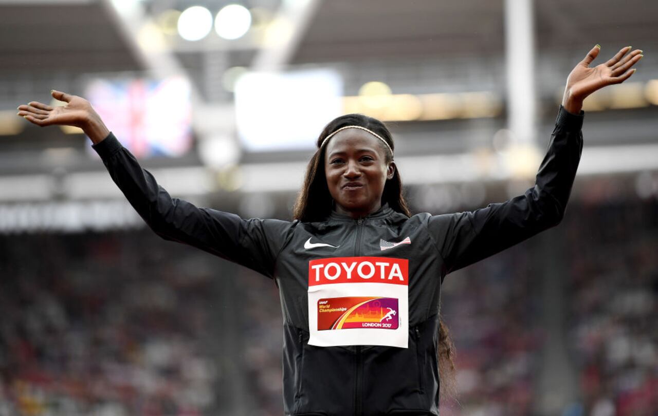 Tori Bowie atleta estadounidense fallecida.