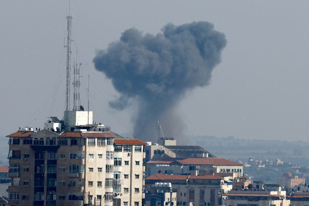 En imágenes : cientos de cohetes lanados a Tel Aviv