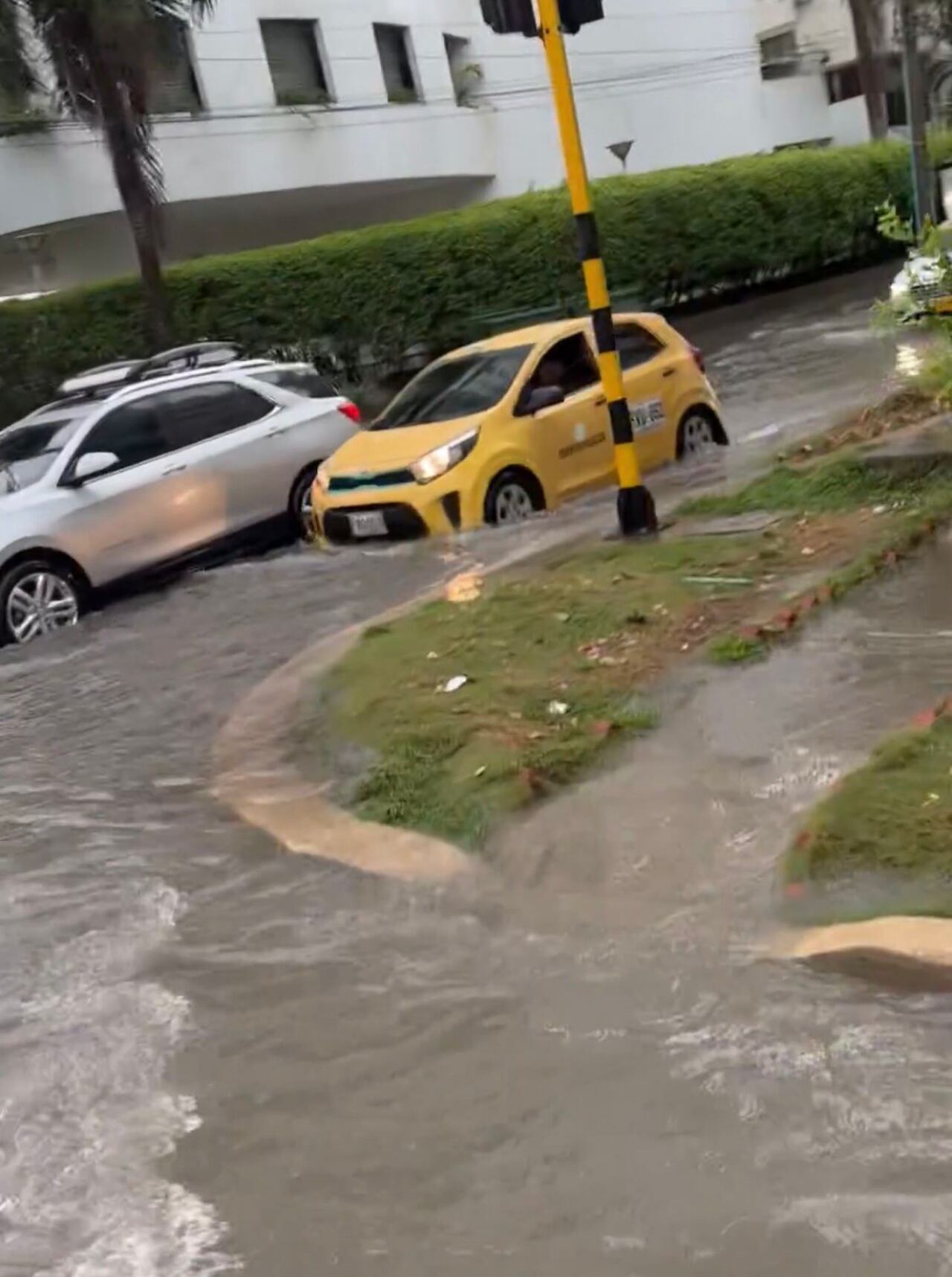 Lluvias en Cartagena