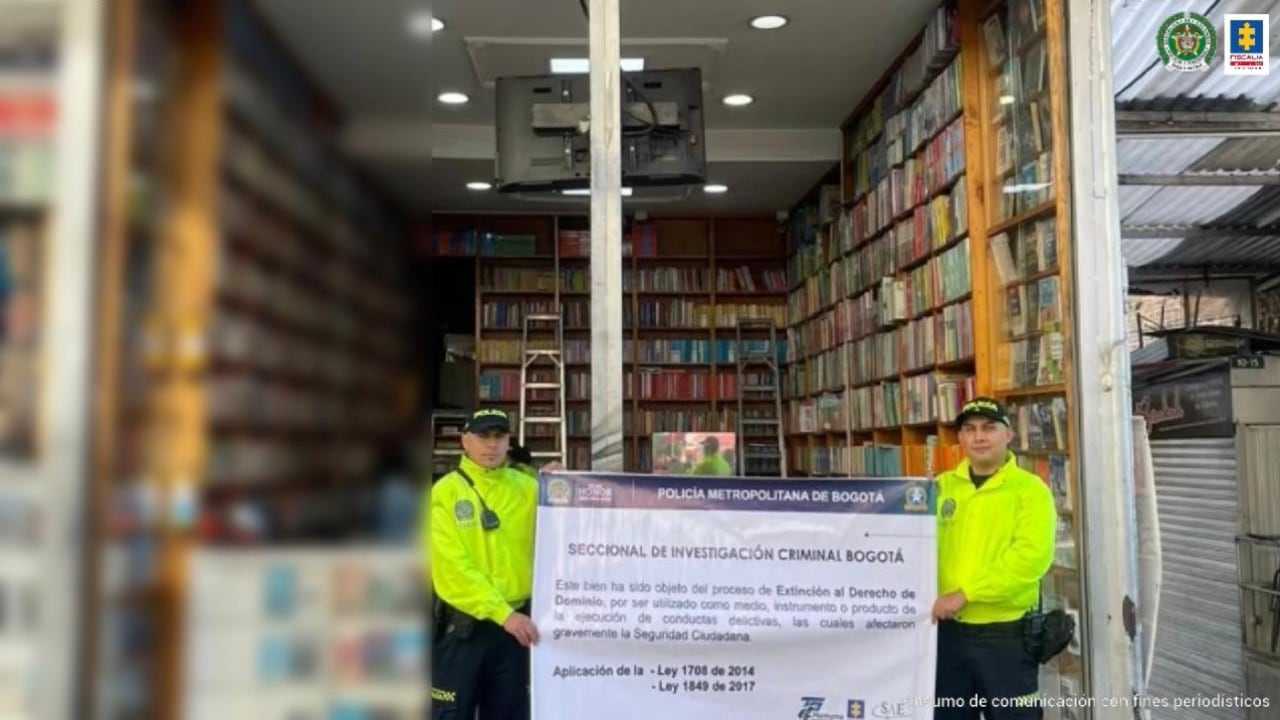 Operación 'Autores': por primera vez en Colombia, incautan 23 bienes de estructuras dedicadas a la falsificación de libros