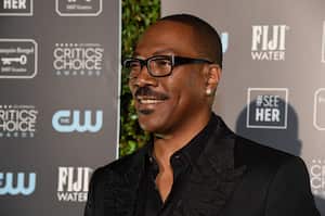 SANTA MONICA, CALIFORNIA - JANUARY 12: Eddie Murphy, winner of the Lifetime Achievement Award, attends the 25th Annual Critics' Choice Awards at Barker Hangar on January 12, 2020 in Santa Monica, California. (Photo by Michael Kovac/Getty Images for Champagne Collet)