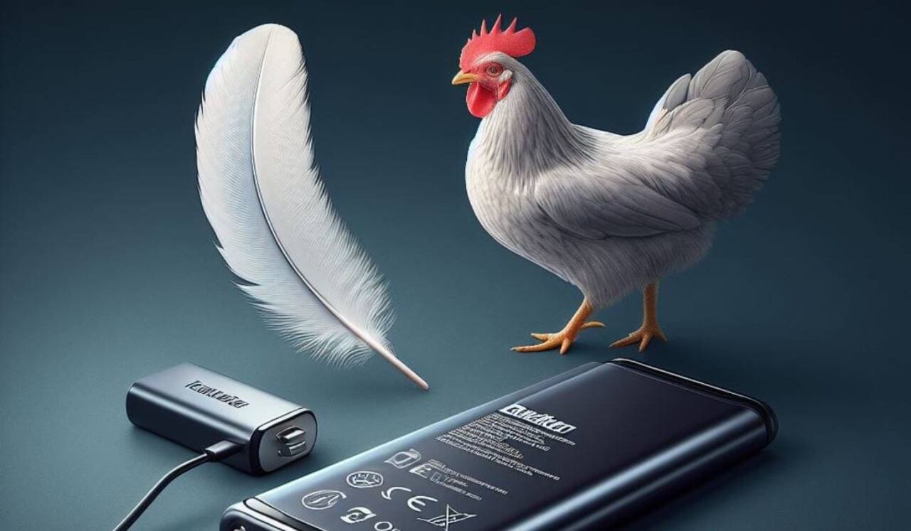 Científicos trabajan en un nuevo sistema de baterías para generar electricidad limpia usando plumas de pollo.