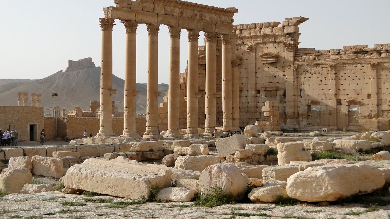 Aspecto de las ruinas del Templo de Bel, en Palmyra, en 2010. Wikimedia Commons / Bernard Gagnon
