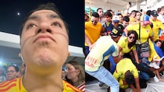 Youtuber colombiano quedó vestido y alborotado en la final de la Copa América; no pudo entrar al estadio y se mostró "devastado"