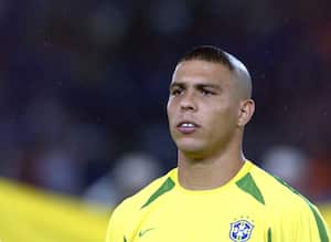 Ronaldo durante la final del Mundial 2022 entre Brasil y Alemania