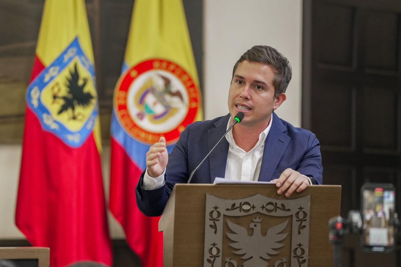 Concejal de Bogotá Jesús David Araque.