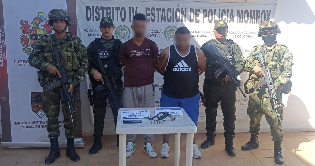 Capturados por extorsión en Bolívar