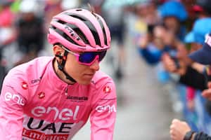 Tadej Pogacar ganó la etapa 20 del Giro de Italia.