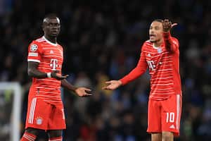 Mané y Sané discutieron hasta los golpes tras la derrota contra el Manchester City por Champions.
