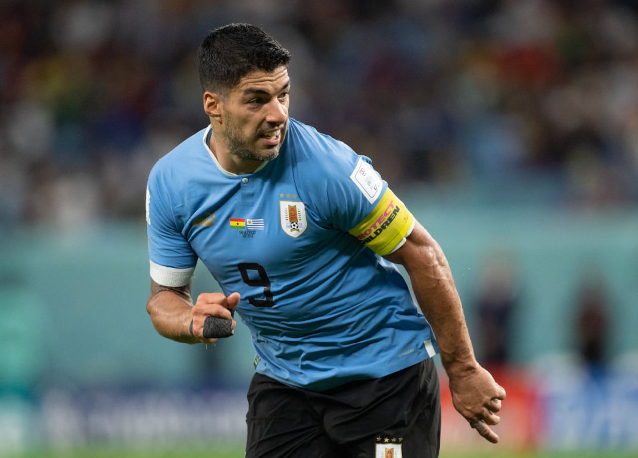 Luis Suárez fue capitán de la Selección de Uruguay en el Mundial Qatar 2022