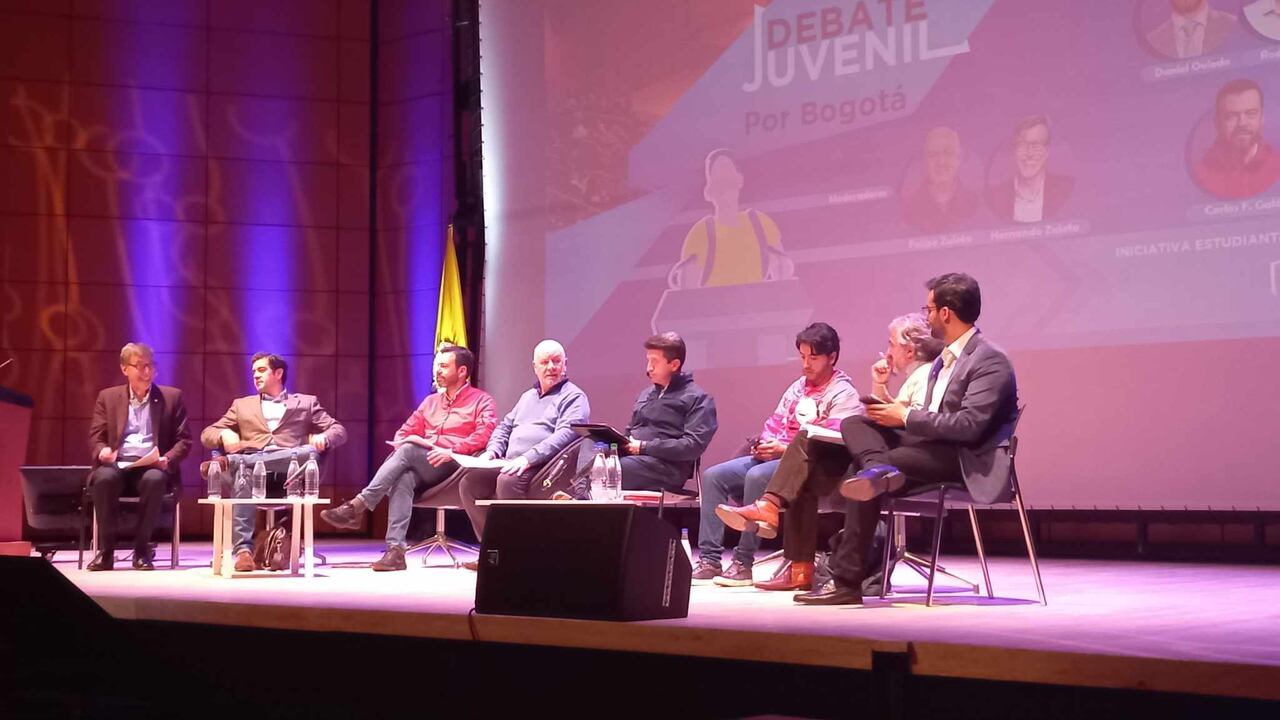 Gran debate juvenil de la Universidad de Los Andes con candidatos a la Alcaldía de Bogotá