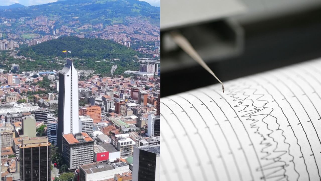 Temblor en Medellín este 17 de agosto.