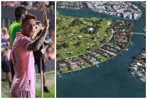 Indian Creek Village, la isla en Miami que acogería a Lionel Messi