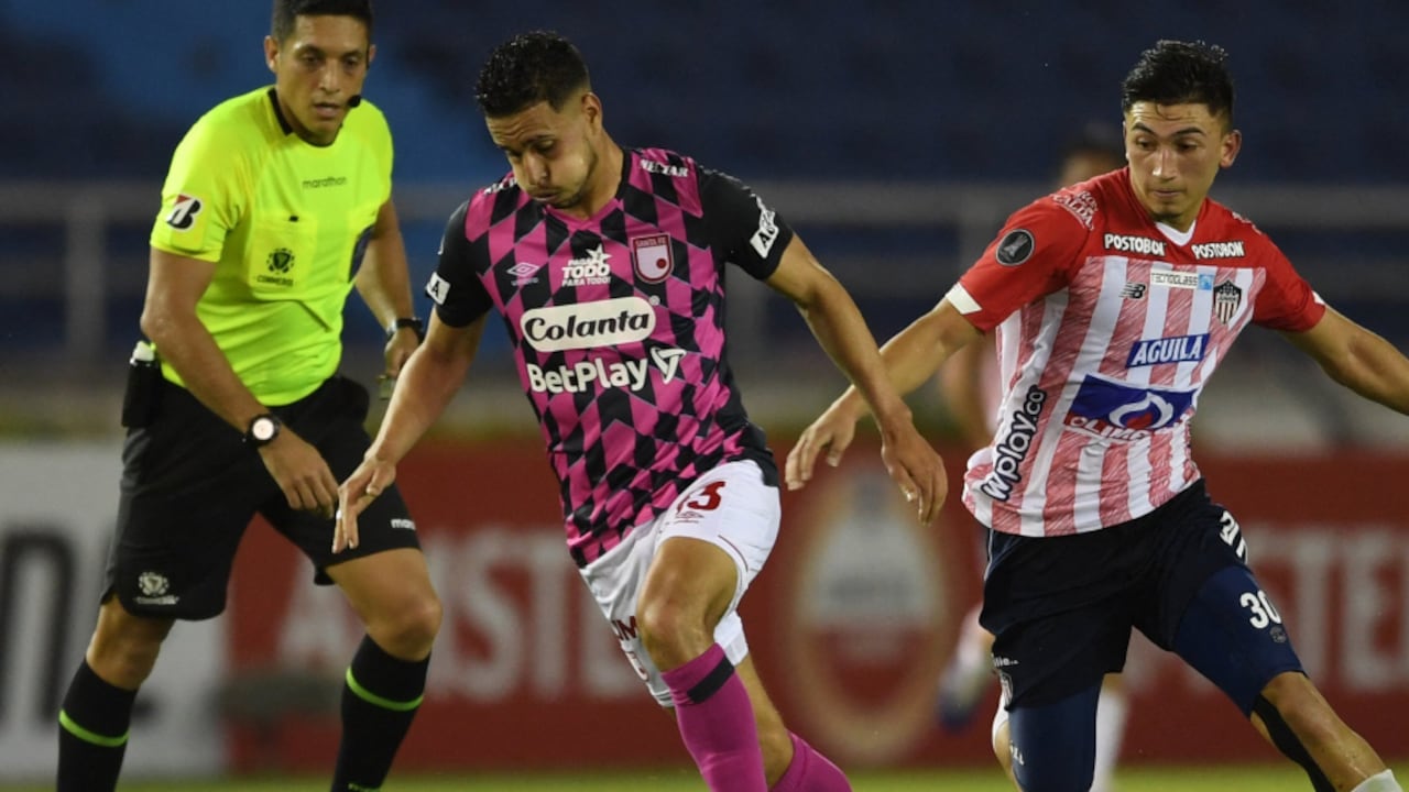 Junior y Santa Fe igualaron a uno por la primera jornada de Copa Libertadores