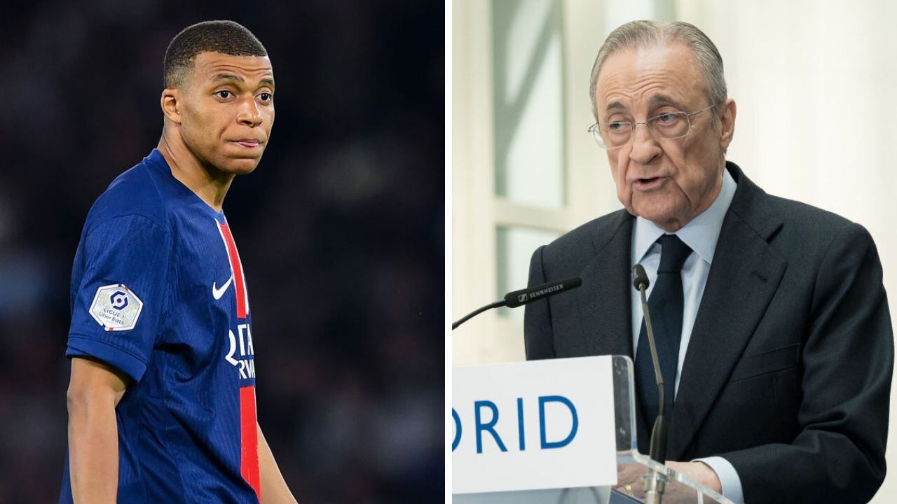 Florentino le bajó la caña a Mbappé.