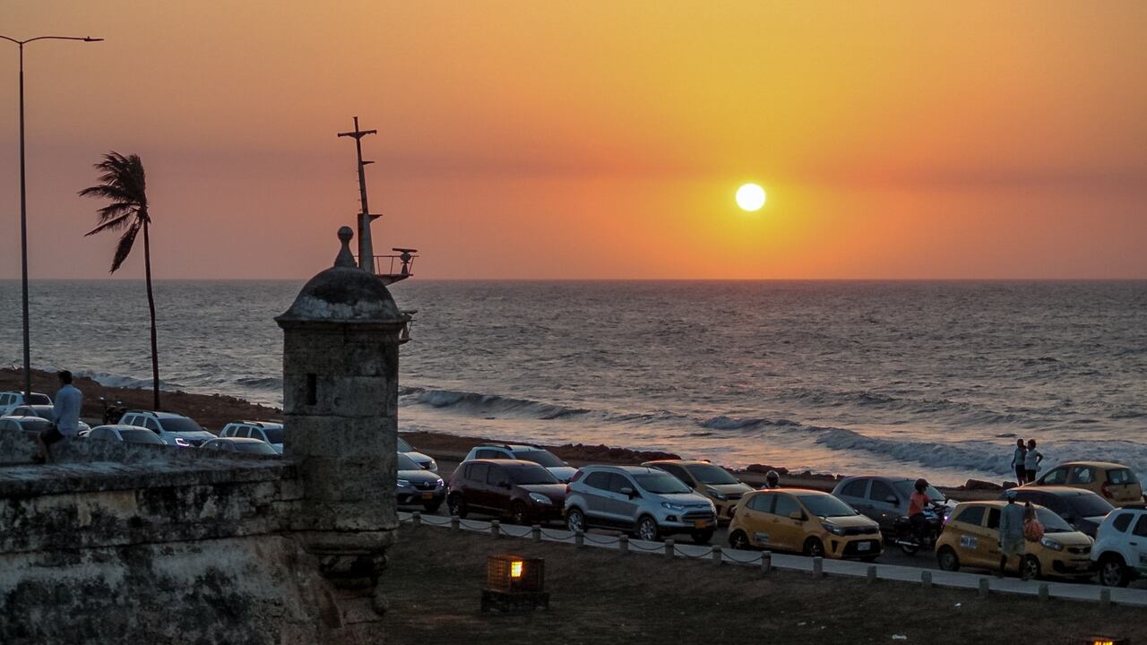 Atardecer en Cartagena