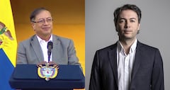 Gustavo Petro y Daniel Quintero.