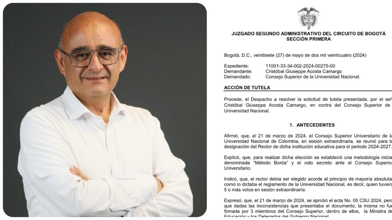 El rector de la Universidad Nacional, José Ismael Peña, ganó otra tutela que garantiza su permanencia en la institución.