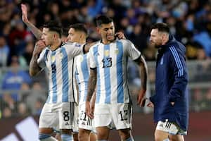 Imágenes del partido entre Argentina y Ecuador por la primera fecha de las eliminatorias al Mundial 2026