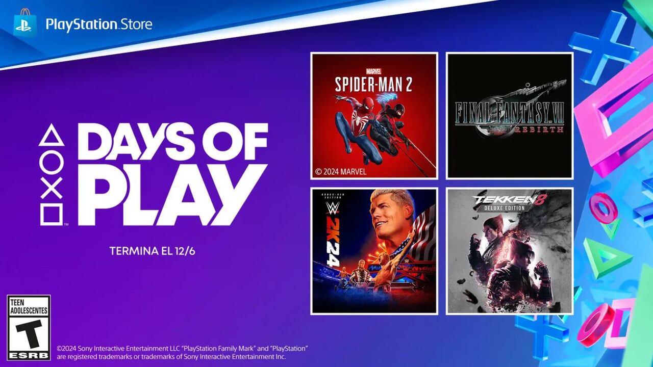 Descuentos Days of Play en la tienda de PlayStation