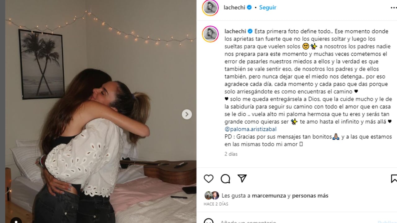 Karen Martínez despidió a su hija, Paloma, con un emotivo mensaje.